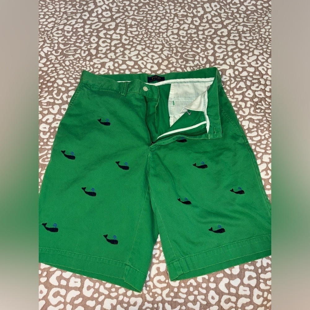 Polo Ralph Lauren whale embroidered shorts - Picture 2 of 11